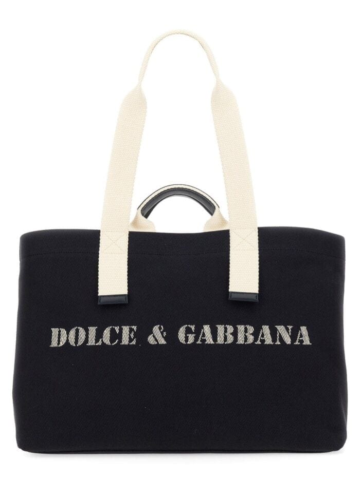 Dolce & Gabbana SHOPPING BAG WITH LOGO