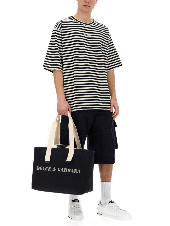 Dolce & Gabbana SHOPPING BAG WITH LOGO