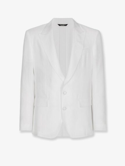 Dolce & Gabbana Sicilia Single-breasted Linen Blazer