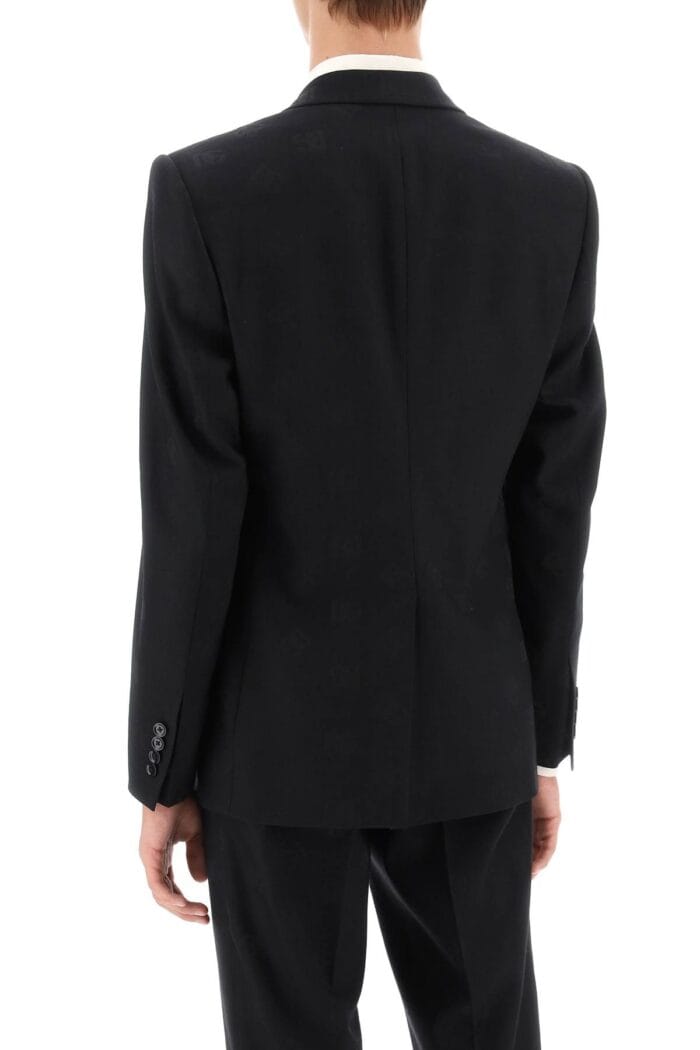 Dolce & Gabbana Sicilia Single-breasted Monogram Jacket