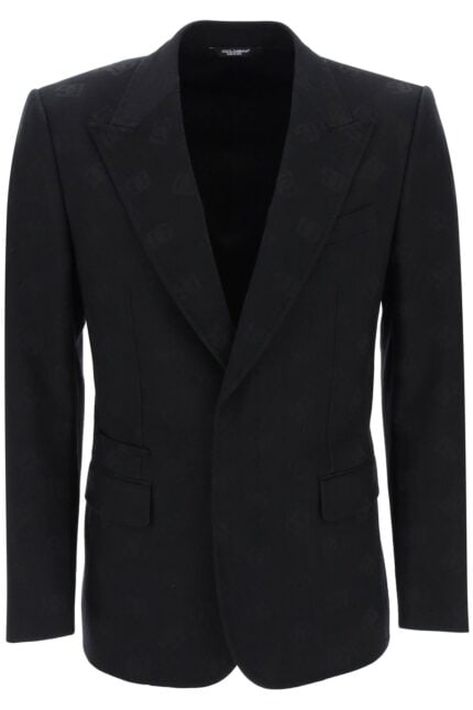 Dolce & Gabbana Sicilia Single-breasted Monogram Jacket