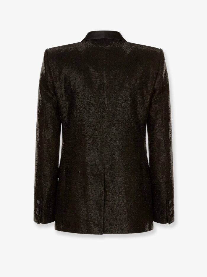 Dolce & Gabbana SiciliaTuxedo Blazer With All-Over Sequin Pattern