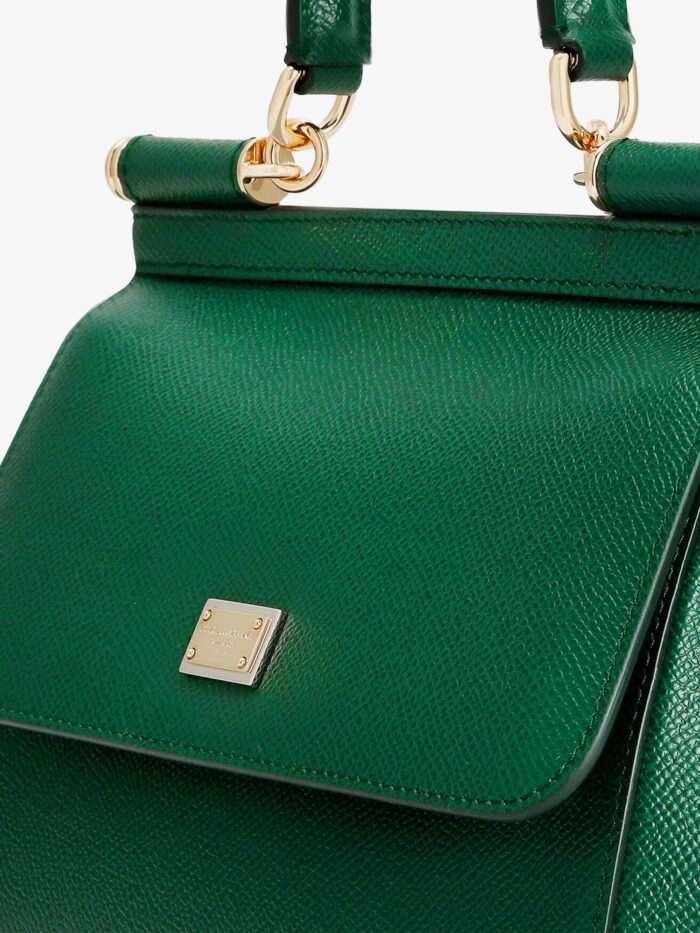 Dolce & Gabbana Sicily Leather Crossbody Bag