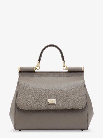 Dolce & Gabbana Sicily Leather Crossbody Bag