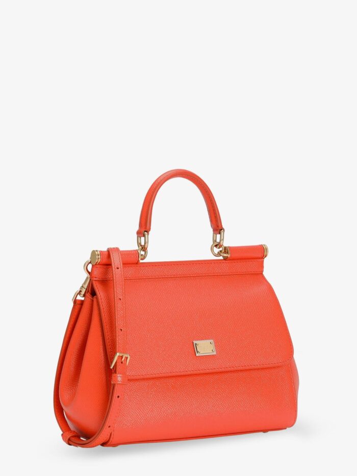Dolce & Gabbana Sicily Leather Handbag
