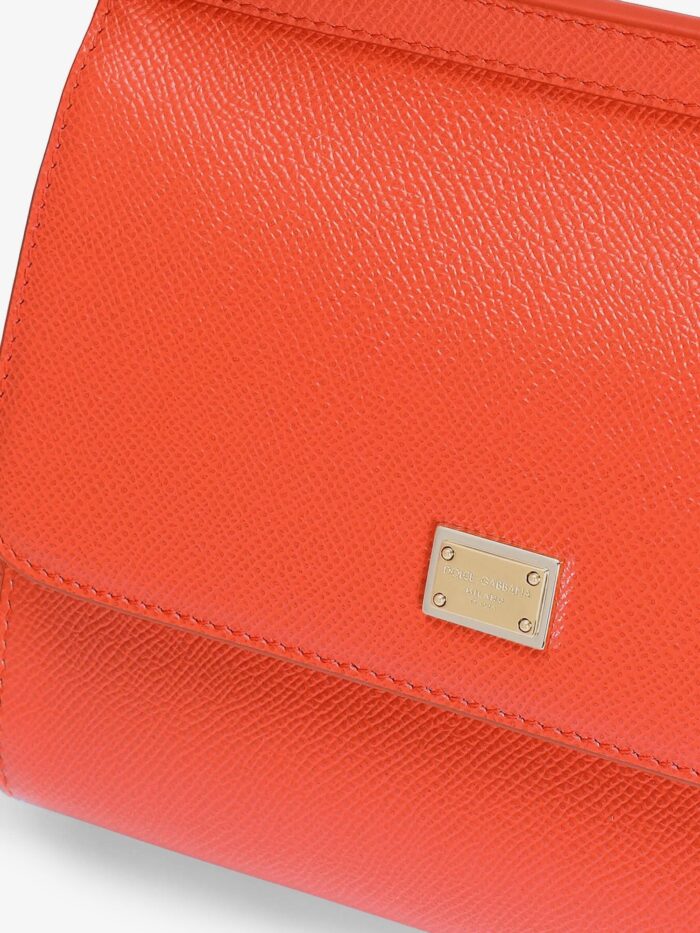 Dolce & Gabbana Sicily Leather Handbag