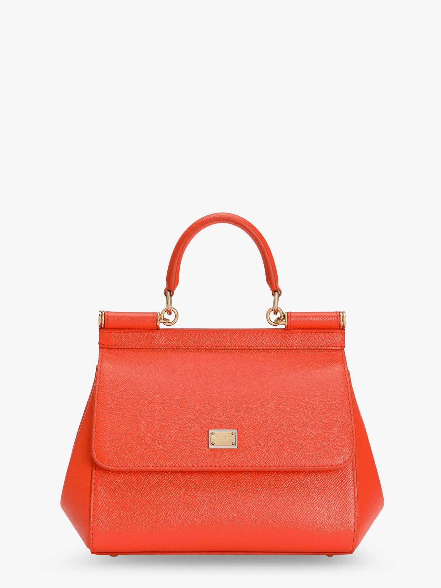 Dolce & Gabbana Sicily Leather Handbag
