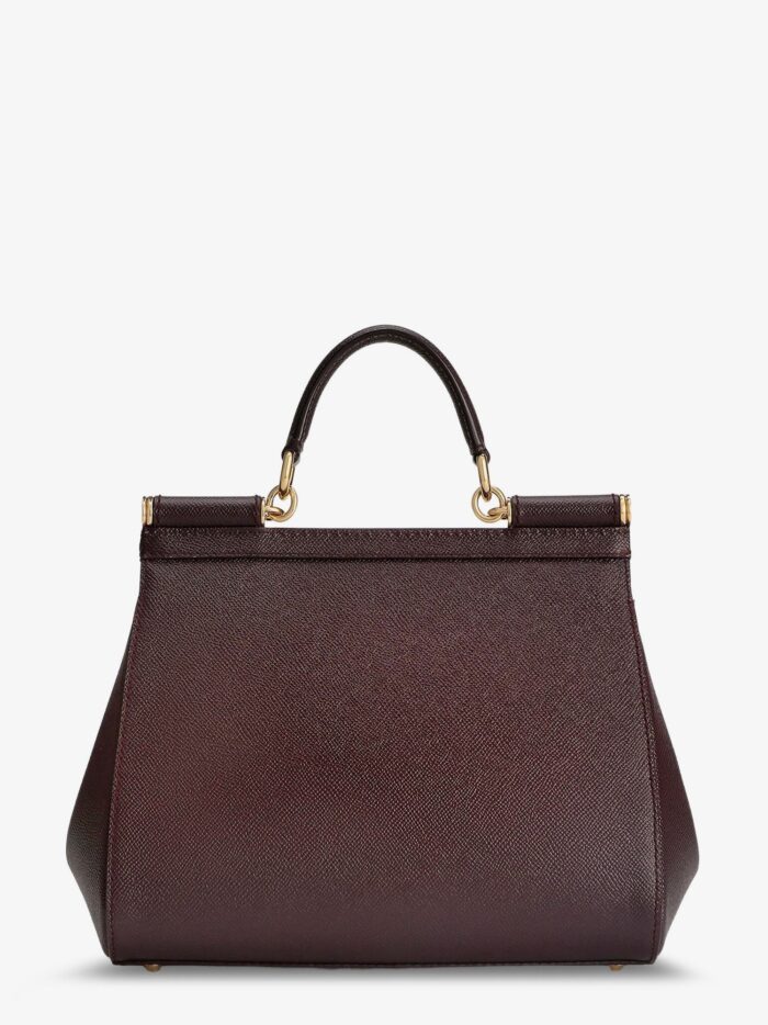 dolce & gabbana sicily leather shoulder bag Dolce & Gabbana Sicily Leather Shoulder Bag