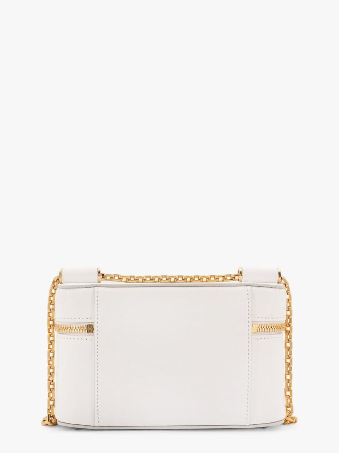 Dolce & Gabbana Sicily Leather Shoulder Bag With Metal Logo Tag