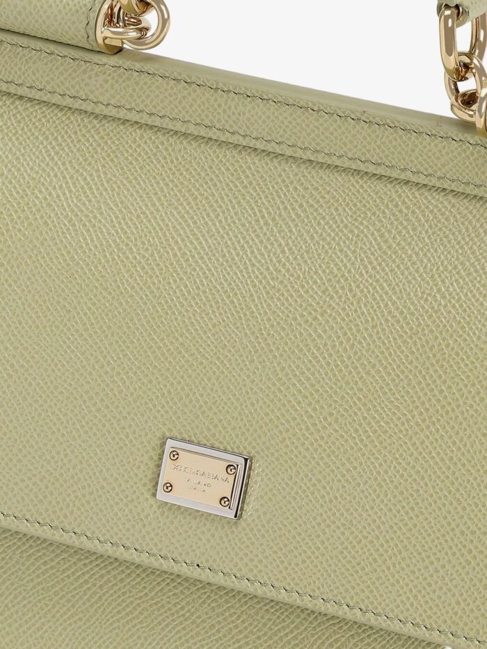 Dolce & Gabbana Sicily Medium Leather Crossbody Bag