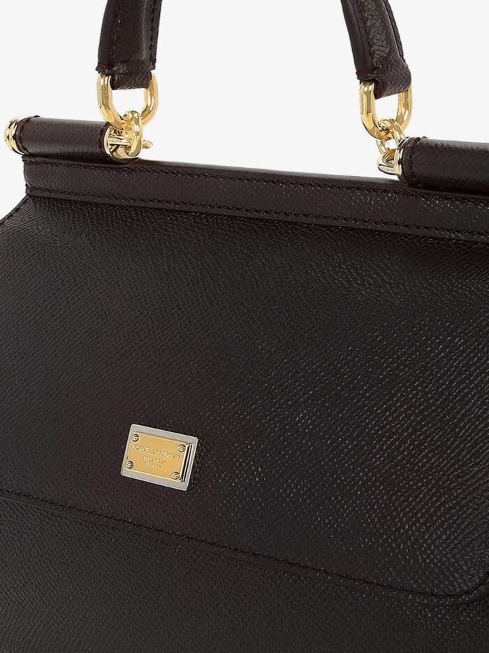 Dolce & Gabbana Sicily Medium Leather Handbag