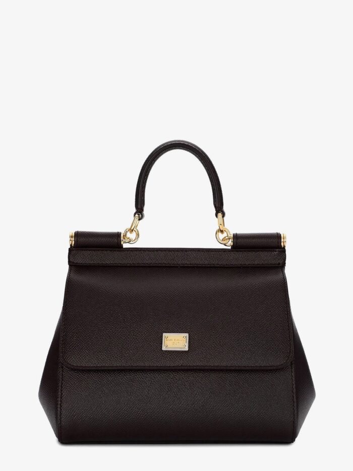 Dolce & Gabbana Sicily Medium Leather Handbag