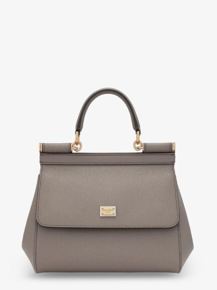 Dolce & Gabbana Sicily Medium Leather Shoulder Bag