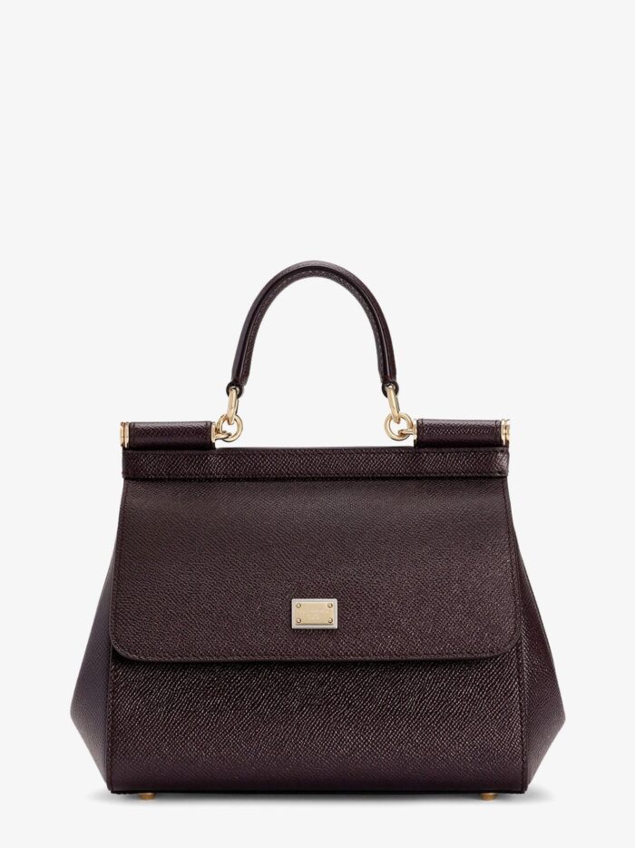 Dolce & Gabbana Sicily Medium Leather Shoulder Bag