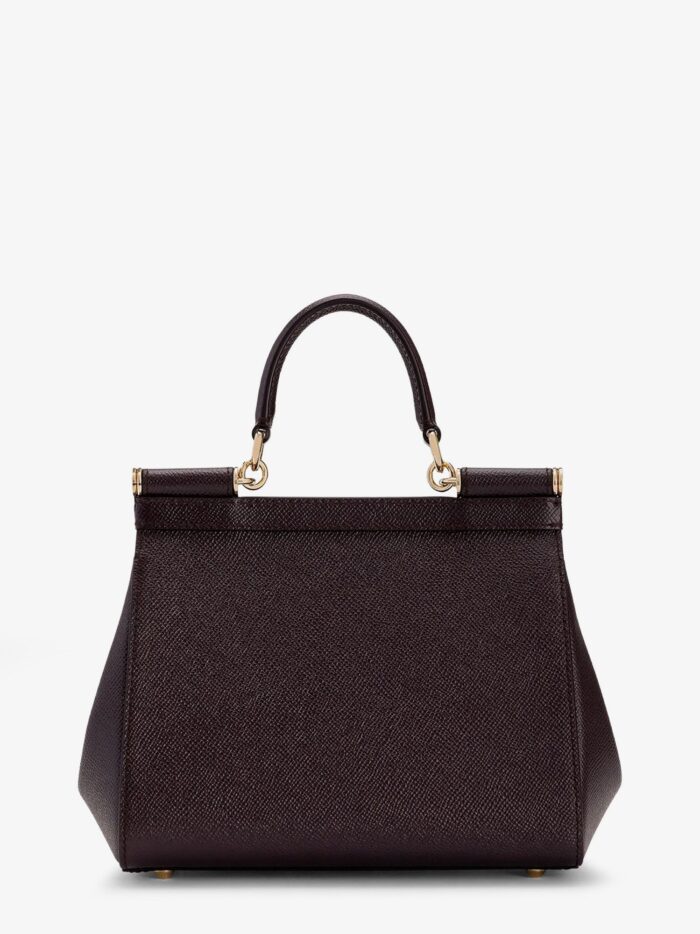 Dolce & Gabbana Sicily Medium Leather Shoulder Bag