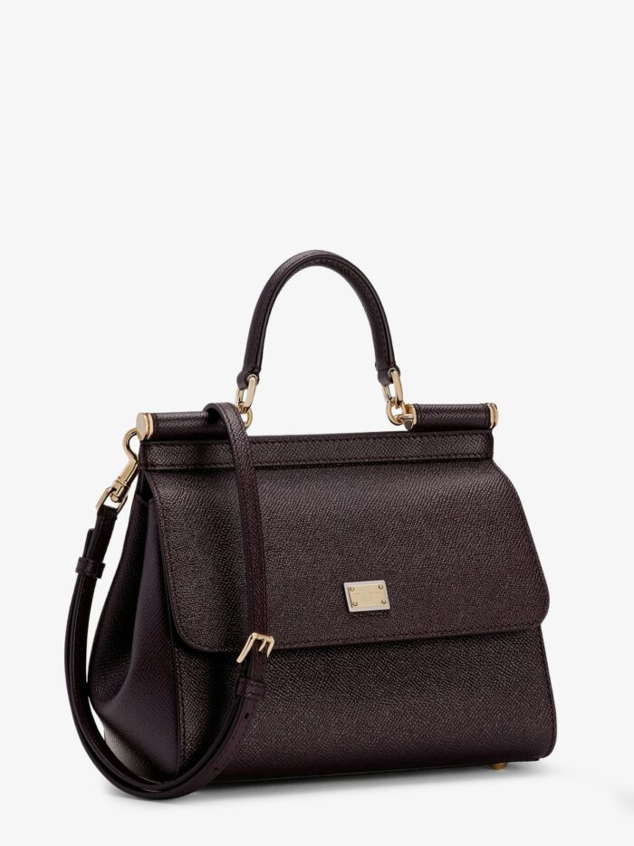 Dolce & Gabbana Sicily Medium Leather Shoulder Bag