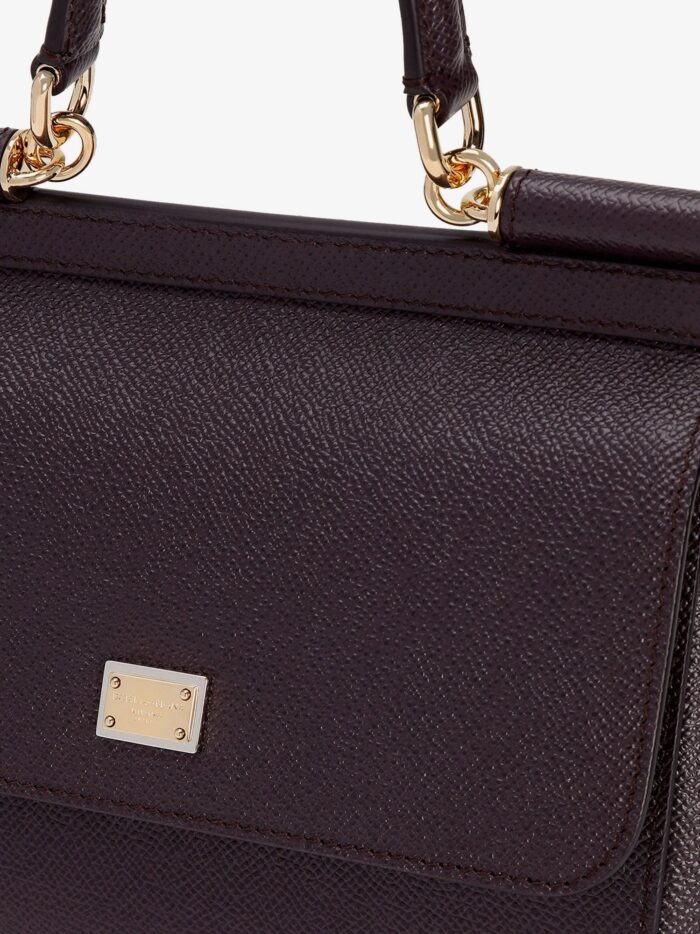 Dolce & Gabbana Sicily Medium Leather Shoulder Bag