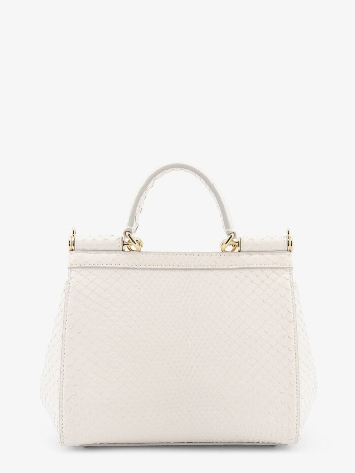 Dolce & Gabbana Sicily Python Handbag