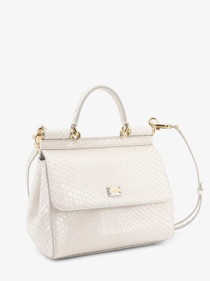 Dolce & Gabbana Sicily Python Handbag