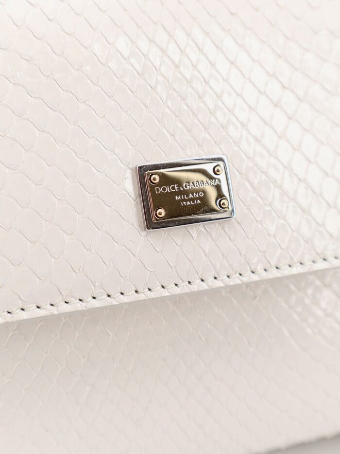Dolce & Gabbana Sicily Python Handbag