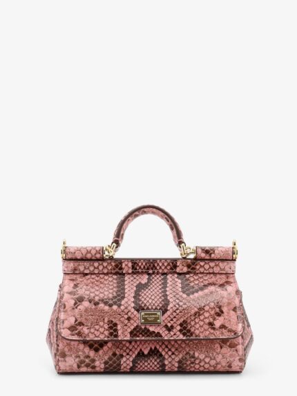 Dolce & Gabbana Sicily Python Handbag