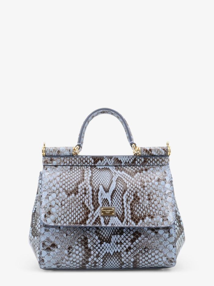 Dolce & Gabbana Sicily Python Handbag