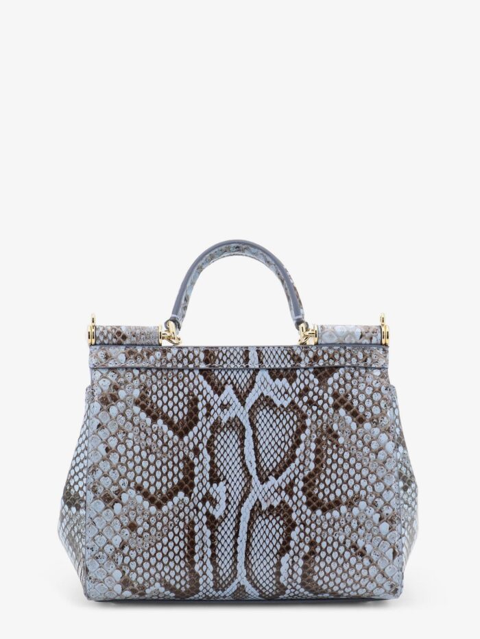 Dolce & Gabbana Sicily Python Handbag