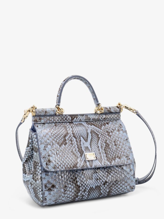 Dolce & Gabbana Sicily Python Handbag