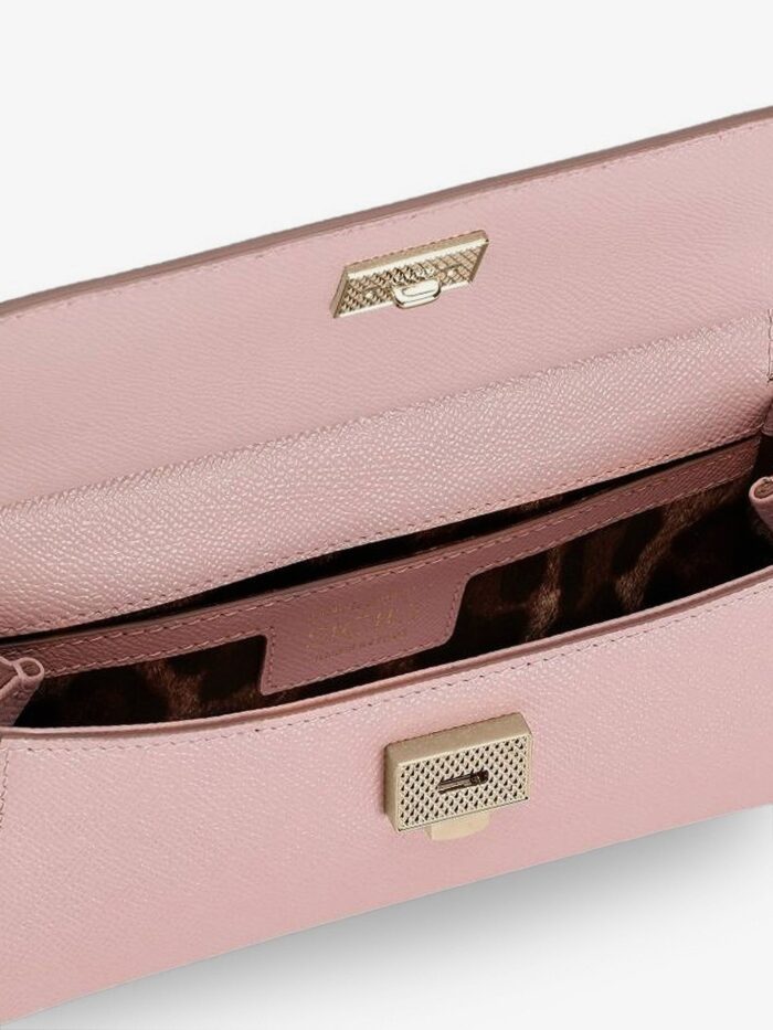 Dolce & Gabbana Sicily Small Leather Crossbody Bag