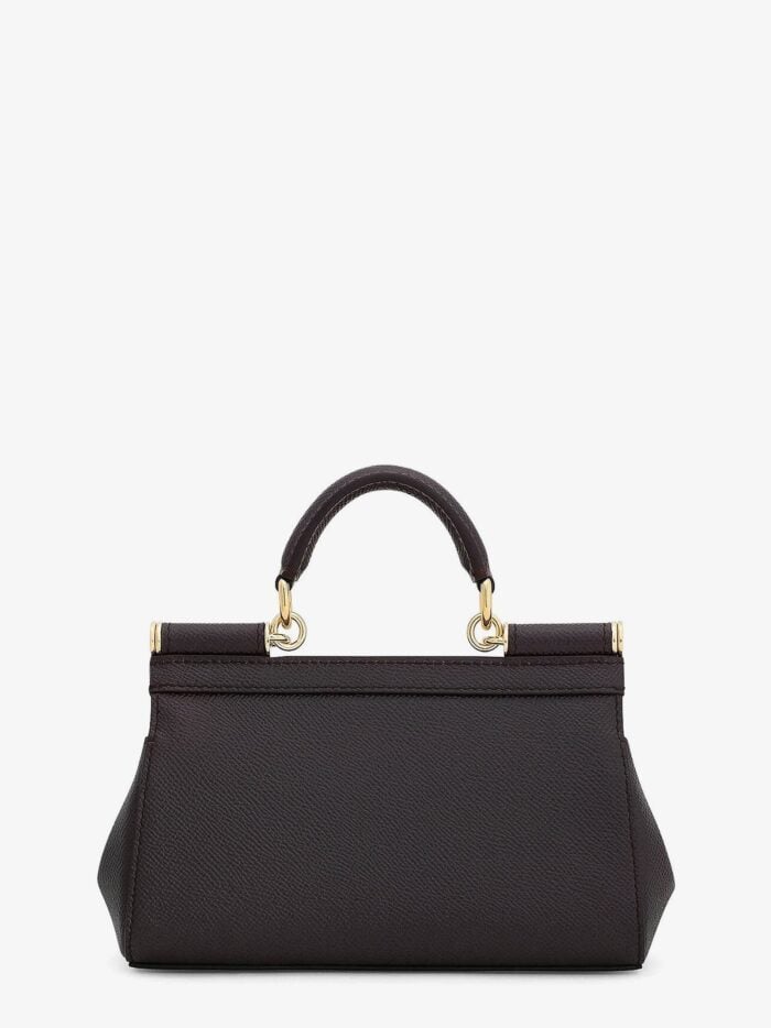 Dolce & Gabbana Sicily Small Leather Handbag