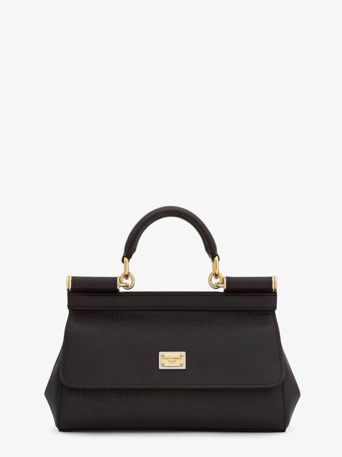 Dolce & Gabbana Sicily Small Leather Handbag