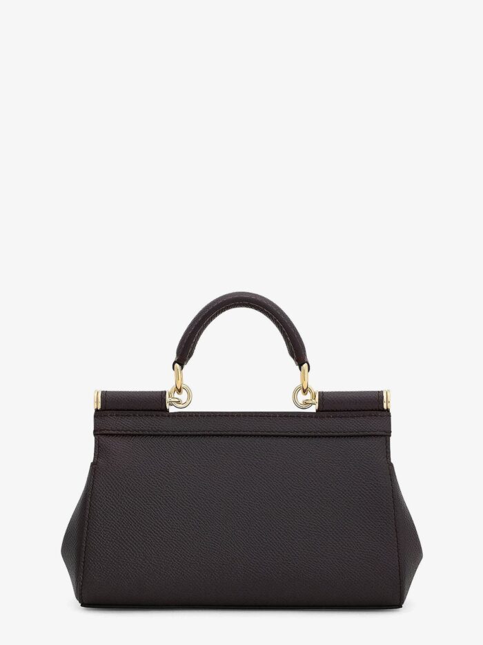 Dolce & Gabbana Sicily Small Leather Handbag