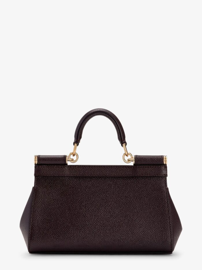 Dolce & Gabbana Sicily Small Leather Shoulder Bag
