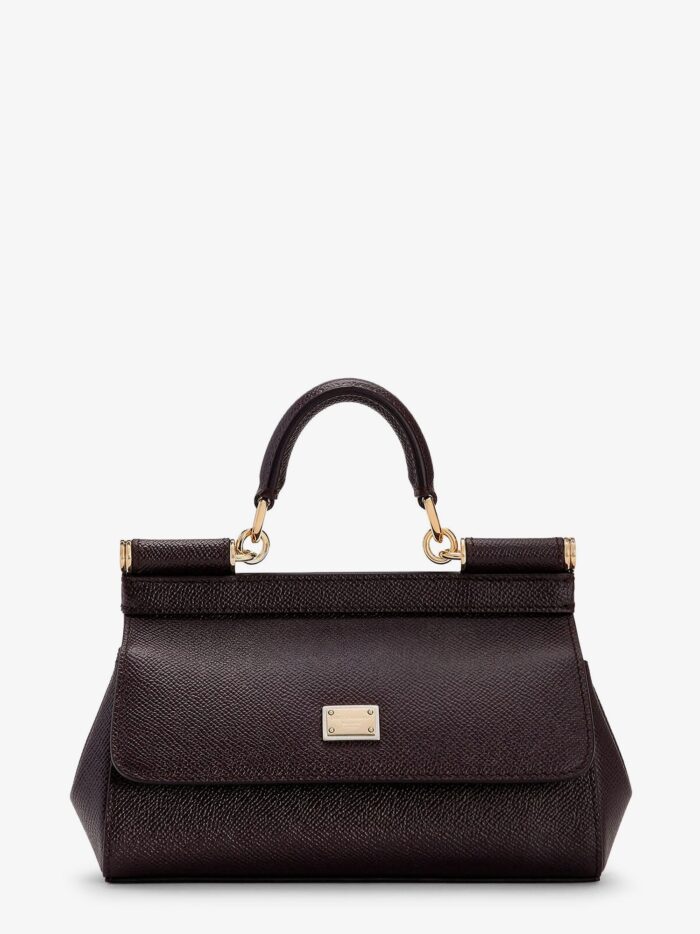 Dolce & Gabbana Sicily Small Leather Shoulder Bag