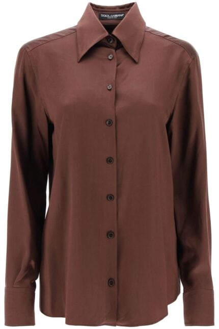 Dolce & Gabbana Silk Satin Shirt