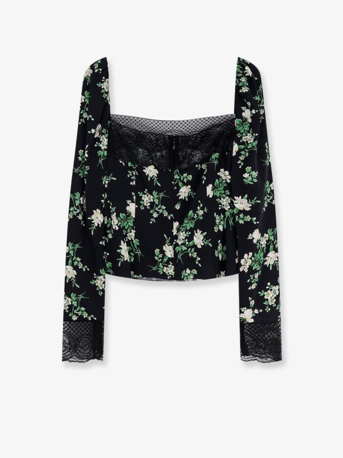 Dolce & Gabbana Silk Top With Floral Print
