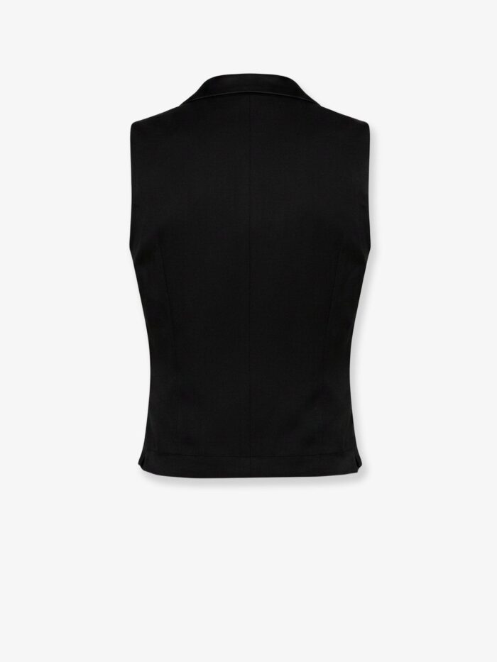 Dolce & Gabbana Single-breasted Gabardine Vest