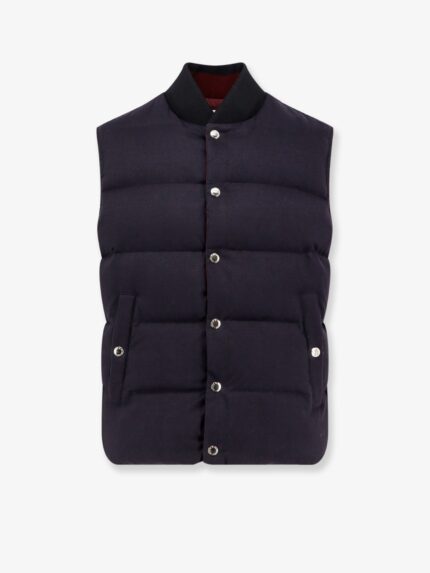 Dolce & Gabbana Sleeveless Jacket In Cotton And Viscose
