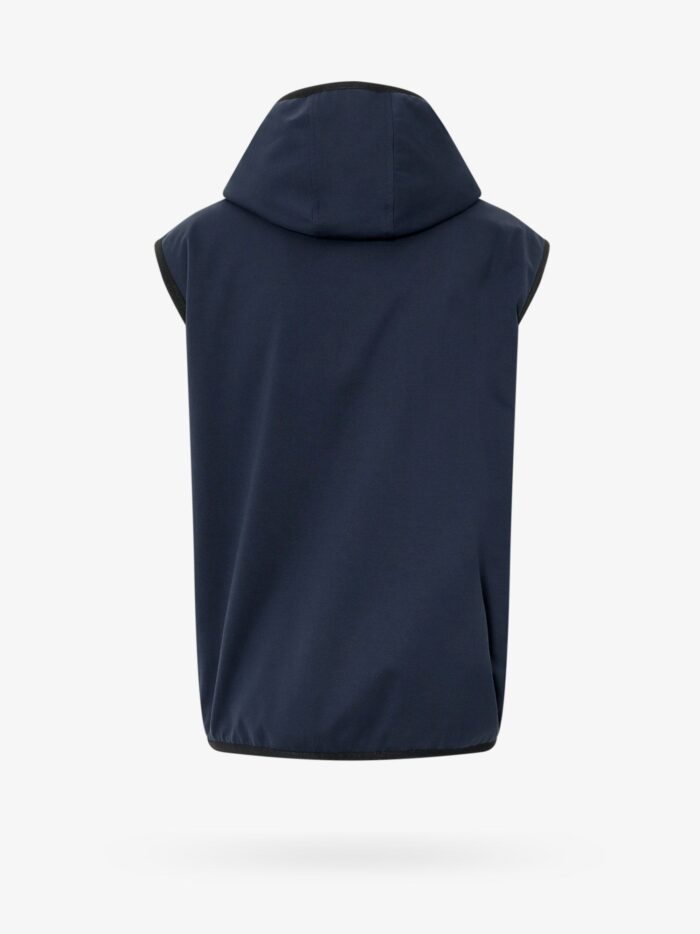 Dolce & Gabbana Sleeveless Jacket With Hood