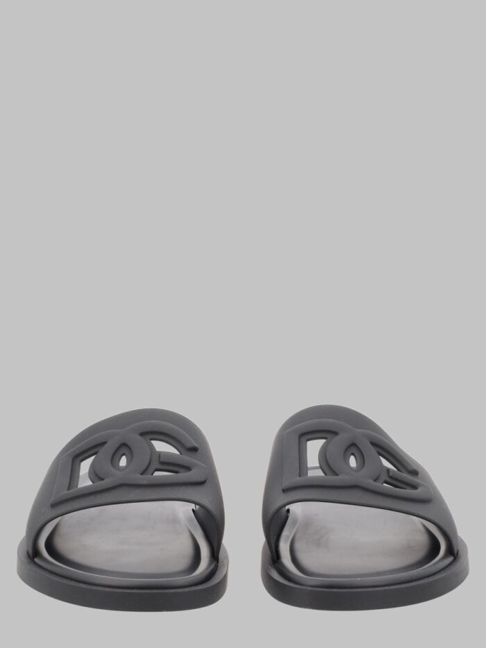 dolce & gabbana slide beachwear in gomma Dolce & Gabbana SLIDE BEACHWEAR IN GOMMA