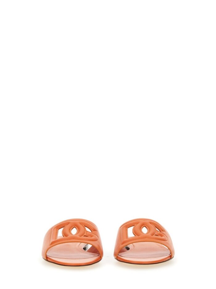 Dolce & Gabbana SLIDE SANDAL WITH LOGO