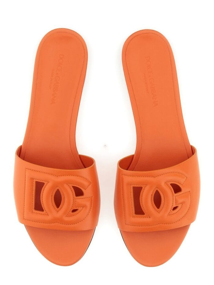 Dolce & Gabbana SLIDE SANDAL WITH LOGO