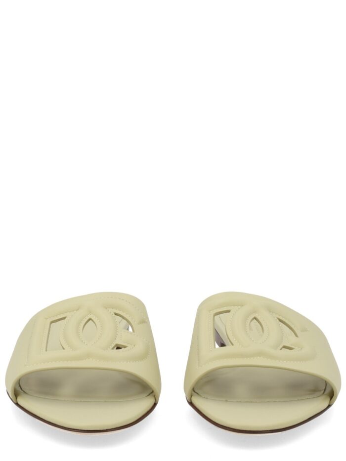 Dolce & Gabbana SLIDE SANDAL WITH LOGO