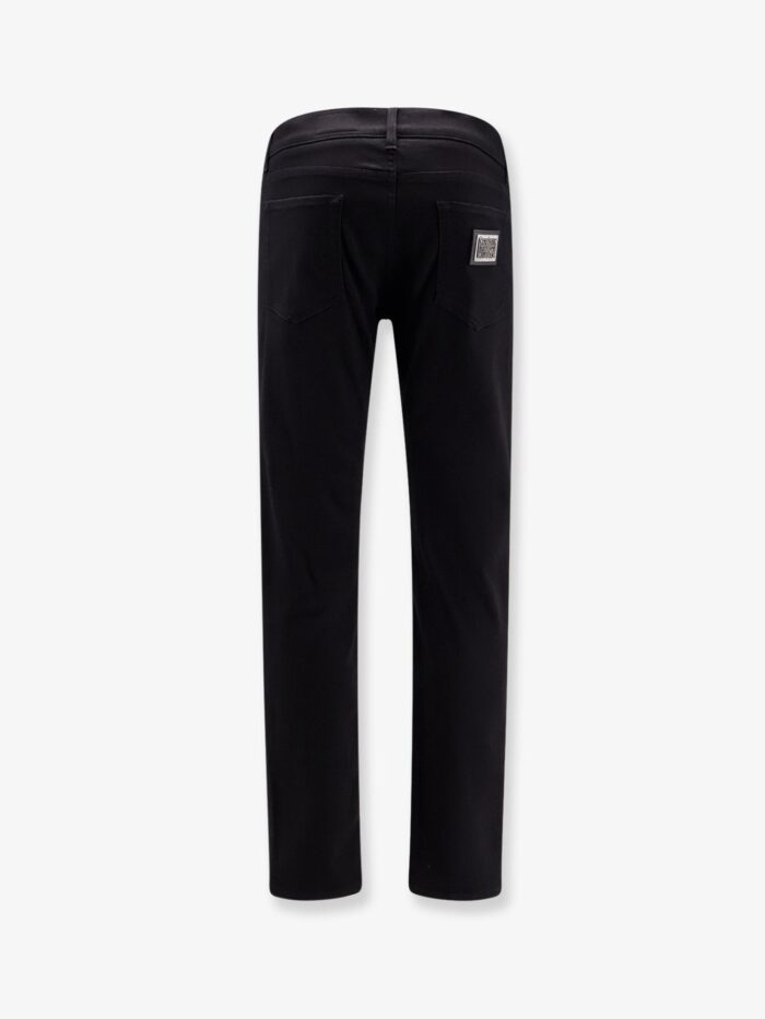Dolce & Gabbana Slim Black Denim Trousers
