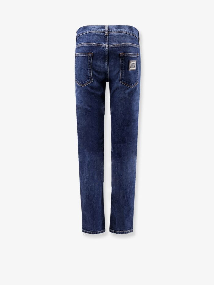 Dolce & Gabbana Slim-fit Blue Denim Jeans