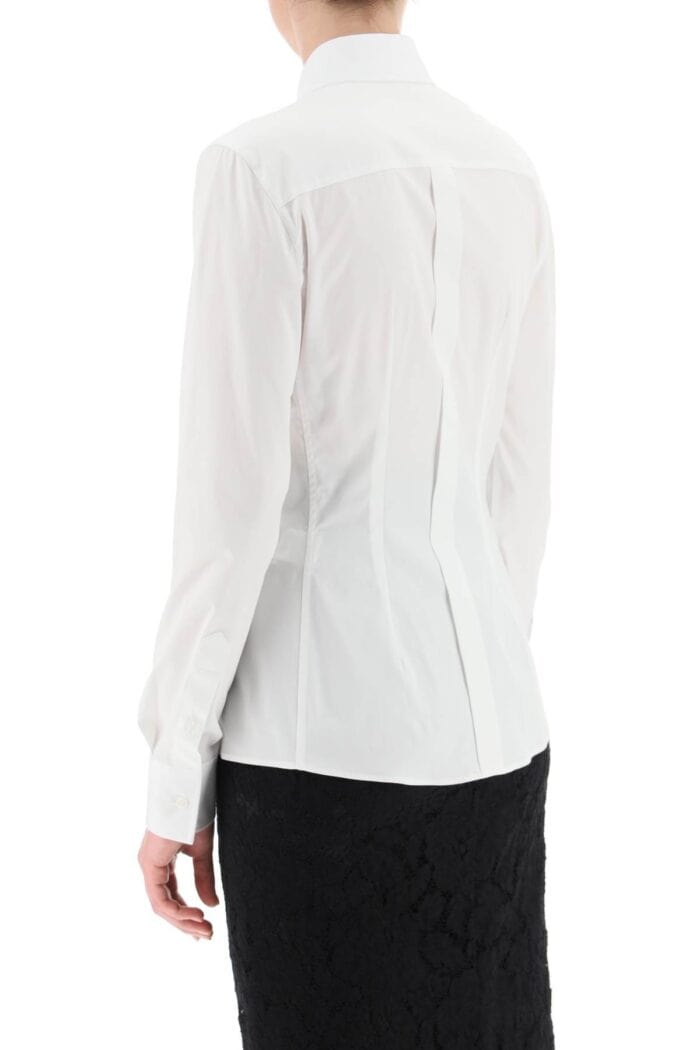 DOLCE & GABBANA Slim-fit Stretch Poplin Shirt