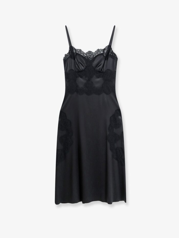 Dolce & Gabbana Slip Dress With Lace Details