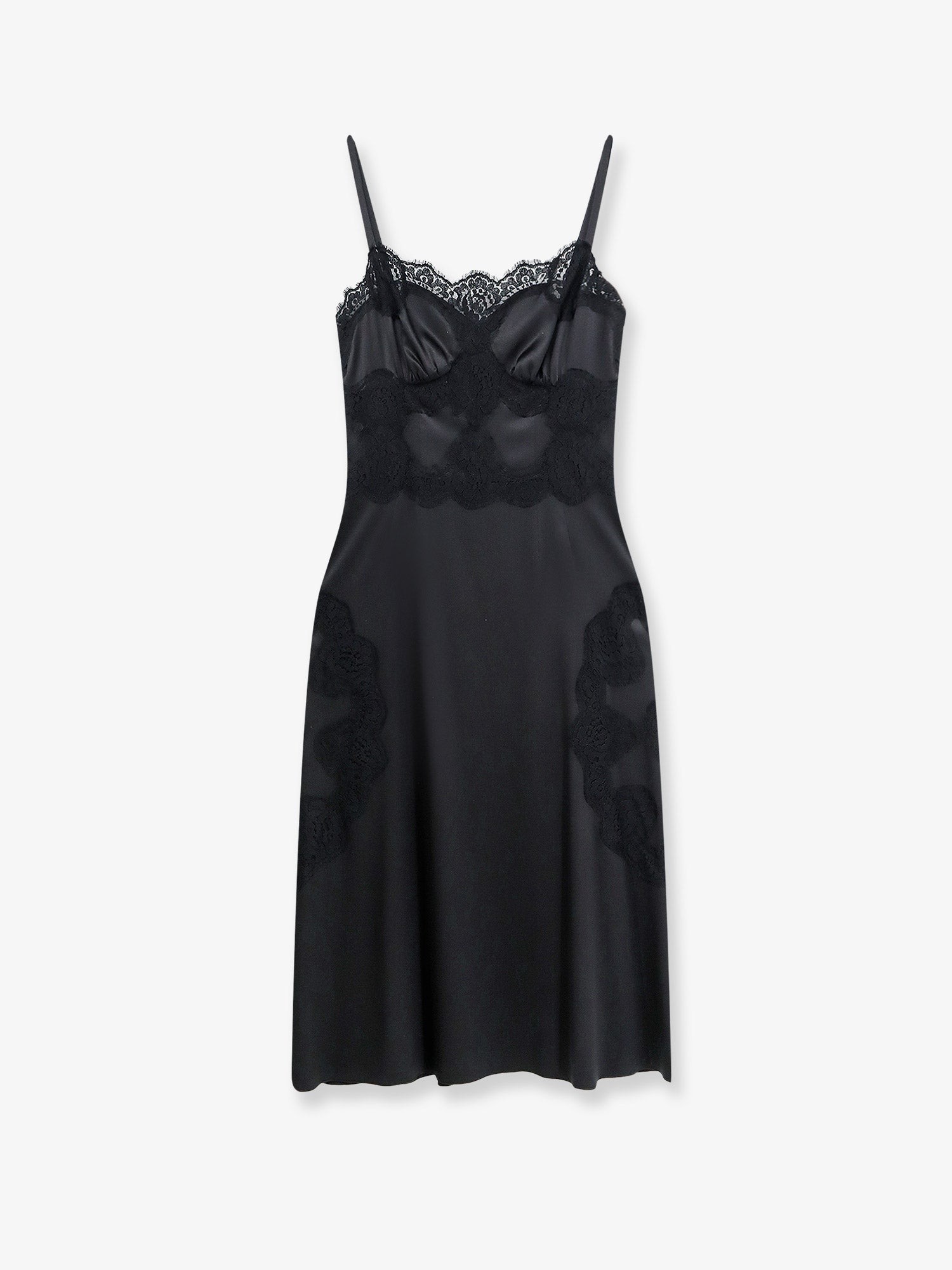 Dolce & Gabbana Slip Dress With Lace Details