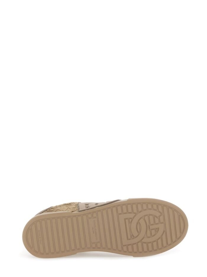 Dolce & Gabbana SNEAKER WITH EMBROIDERY