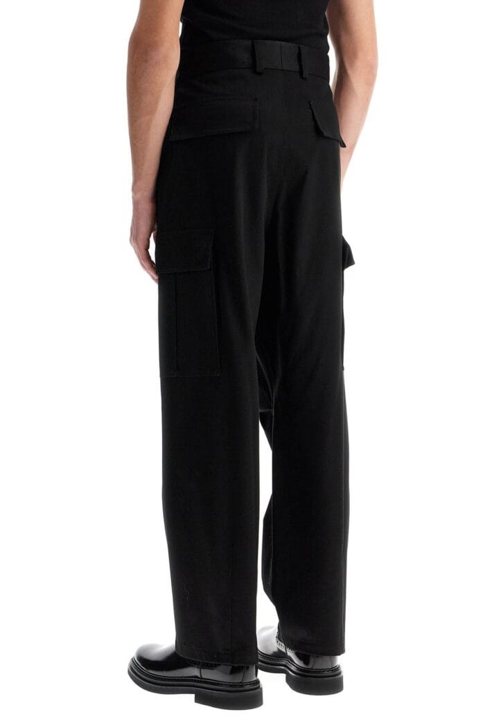 DOLCE & GABBANA Stretch Cotton Cargo Pants For Men/w